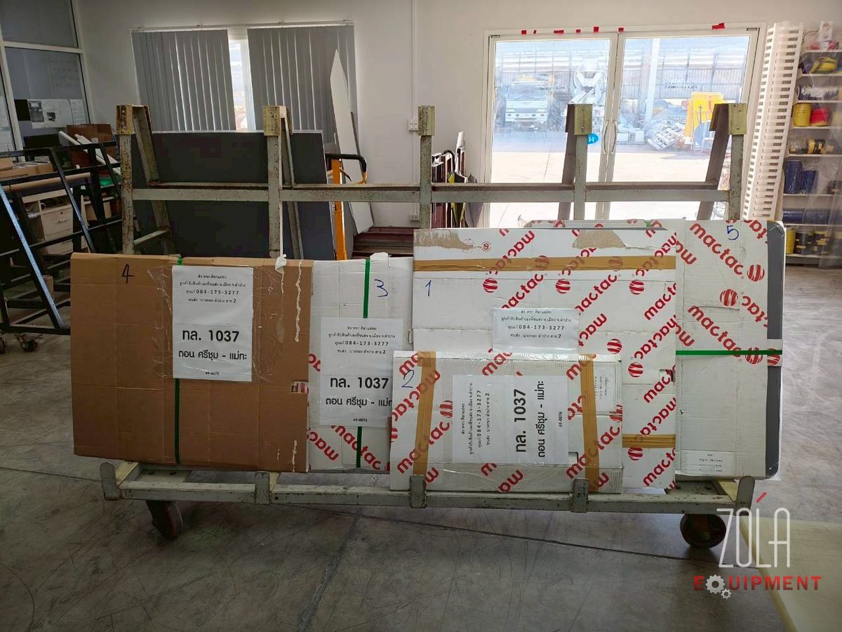 งานป้ายจราจร ทางหลวงหมายเลข 1037 ตอน ศรีชุม–แม่ทะ — รูปที่ 4