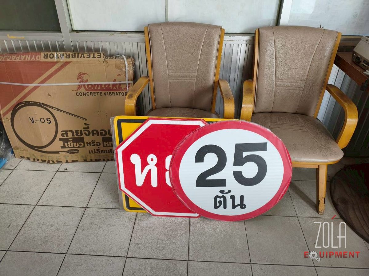 งานป้ายจราจร สายบ้านสองตอน ต.แก่งเสี้ยน จ.กาญจนบุรี — รูปที่ 4